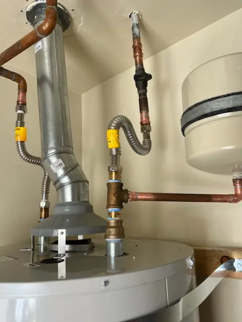 Water heater installation and plumbing repair in Wilshire Park